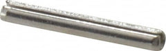 Value Collection - 5/64" Diam x 5/8" Long Slotted Spring Pin - Grade 18-8 Stainless Steel - Benchmark Tooling