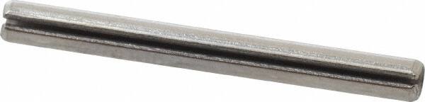 Value Collection - 5/64" Diam x 13/16" Long Slotted Spring Pin - Grade 18-8 Stainless Steel - Benchmark Tooling