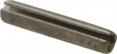 Value Collection - 3/32" Diam x 1/2" Long Slotted Spring Pin - Grade 18-8 Stainless Steel - Benchmark Tooling