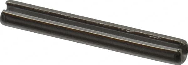 Value Collection - 3/32" Diam x 11/16" Long Slotted Spring Pin - Grade 18-8 Stainless Steel - Benchmark Tooling