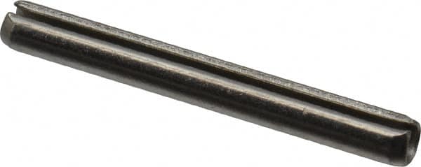 Value Collection - 3/32" Diam x 13/16" Long Slotted Spring Pin - Grade 18-8 Stainless Steel - Benchmark Tooling