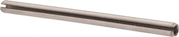 Value Collection - 3/32" Diam x 1-1/2" Long Slotted Spring Pin - Grade 18-8 Stainless Steel - Benchmark Tooling