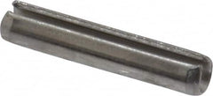 Value Collection - 1/8" Diam x 5/8" Long Slotted Spring Pin - Grade 18-8 Stainless Steel - Benchmark Tooling