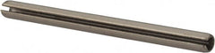 Value Collection - 1/8" Diam x 1-5/8" Long Slotted Spring Pin - Grade 18-8 Stainless Steel - Benchmark Tooling