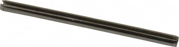 Value Collection - 1/8" Diam x 2" Long Slotted Spring Pin - Grade 18-8 Stainless Steel - Benchmark Tooling