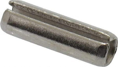 Value Collection - 5/32" Diam x 1/2" Long Slotted Spring Pin - Grade 18-8 Stainless Steel - Benchmark Tooling