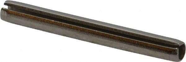 Value Collection - 5/32" Diam x 1-3/8" Long Slotted Spring Pin - Grade 18-8 Stainless Steel - Benchmark Tooling