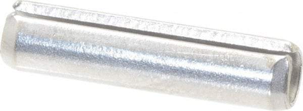 Value Collection - 7/32" Diam x 7/8" Long Slotted Spring Pin - Grade 18-8 Stainless Steel - Benchmark Tooling