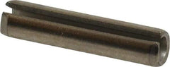 Value Collection - 7/32" Diam x 1" Long Slotted Spring Pin - Grade 18-8 Stainless Steel - Benchmark Tooling