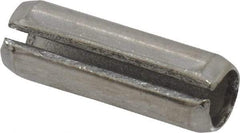 Value Collection - 1/4" Diam x 3/4" Long Slotted Spring Pin - Grade 18-8 Stainless Steel - Benchmark Tooling