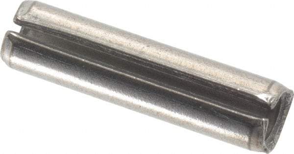 Value Collection - 5/16" Diam x 1-1/4" Long Slotted Spring Pin - Grade 18-8 Stainless Steel - Benchmark Tooling