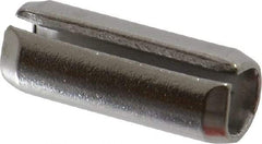 Value Collection - 3/8" Diam x 1" Long Slotted Spring Pin - Grade 18-8 Stainless Steel - Benchmark Tooling