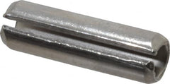 Value Collection - 3/8" Diam x 1-1/4" Long Slotted Spring Pin - Grade 18-8 Stainless Steel - Benchmark Tooling