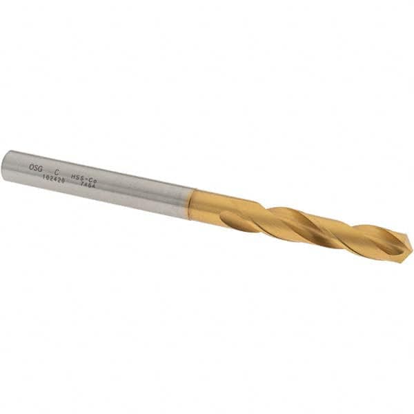 OSG - 0.242" 130° Spiral Flute Cobalt Screw Machine Drill Bit - Benchmark Tooling