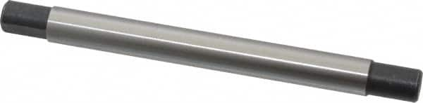 Interstate - 3/8" Face Diam, Standard Lathe Mandrel - 4-1/4" OAL - Benchmark Tooling