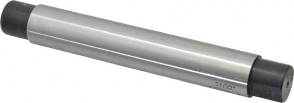 Interstate - 31/32" Face Diam, Standard Lathe Mandrel - 7" OAL - Benchmark Tooling