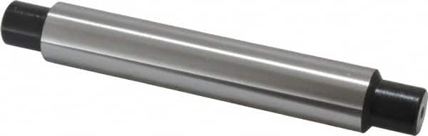 Interstate - 1-1/16" Face Diam, Standard Lathe Mandrel - 7-1/4" OAL - Benchmark Tooling