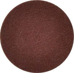 Merit Abrasives - 1-1/2" Disc Diam, 100 Grit, Aluminum Oxide Quick Change Disc - Type S Attaching System, Coated, Maroon, Fine Grade, 30,000 RPM - Benchmark Tooling
