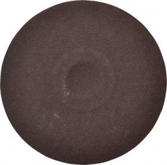 Merit Abrasives - 3" Disc Diam, 240 Grit, Aluminum Oxide Quick Change Disc - Type S Attaching System, Coated, Maroon, Very Fine Grade, 20,000 RPM - Benchmark Tooling