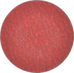 Merit Abrasives - 2" Disc Diam, 80 Grit, Ceramic Quick Change Disc - Type R Attaching System, Coated, Medium Grade, 30,000 RPM - Benchmark Tooling