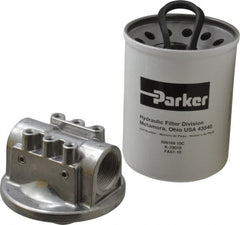 Parker - 1-1/4 NPTF, 10 Micron, Filter Assembly - Cellulose - Benchmark Tooling