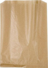 NuTrend Disposables - Brown, Waxed Kraft Paper, Wax-Lined Paper Bag - 7-1/2" Wide x 10 1/4" High - Benchmark Tooling