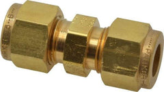 Parker - 3/8" OD, Brass Union - 2,300 Max Working psi, 5/8" Hex, Comp x Comp Ends - Benchmark Tooling