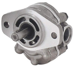 Parker - 16.7 GPM, 1-5/8-12 UNF-2B SAE Inlet Size, 2,500 RPM, 7/8" Shaft Diam, SAE B Mount, Hydraulic Gear Pump - 15.32 GPM at 1,800 RPM, 30.64 GPM at 3,600 RPM, 2,500 psi Max Working Pressure, 1-5/8-12 SAE Port Size - Benchmark Tooling