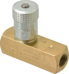 Parker - 3 GPM 1/8 Inlet Brass Hydraulic Control Valve - 1/8-27 Thread - Benchmark Tooling