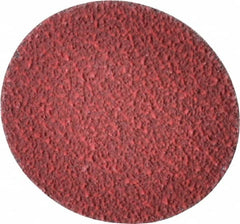 Norton - 2" Disc Diam, 60 Grit, Ceramic Alumina Quick Change Disc - Type R Attaching System, Coated, Red, Medium Grade, 25,000 RPM, R981 Series - Benchmark Tooling