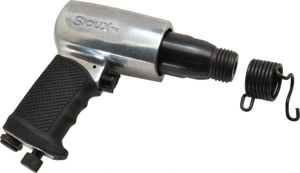 Sioux Tools - 3,200 BPM, 2.6 Inch Long Stroke, Pneumatic Hammer Kit - 4 CFM Air Consumption, 1/4 NPT Inlet - Benchmark Tooling