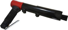 Sioux Tools - 3,000 BPM, 22.86mm Bore Diam, Pneumatic Pistol Grip Needle Scaler - 3" Stroke Length, 3.05mm Needle Diam, 7" Needle Length, 10 CFM, 90 psi, 1/4 NPT Inlet - Benchmark Tooling