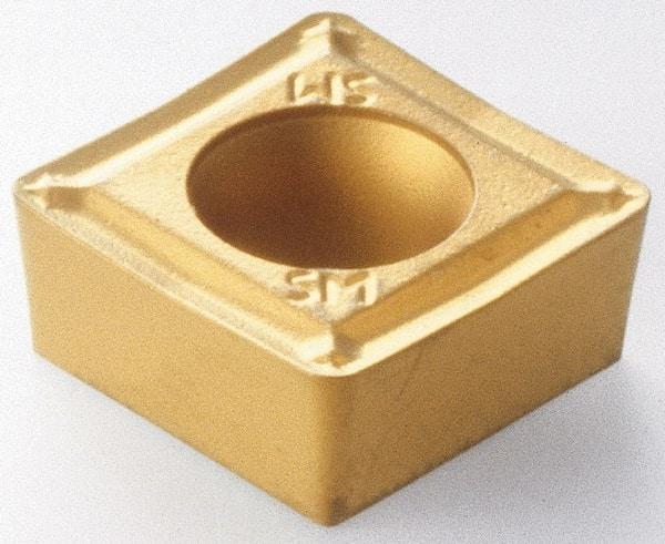 Iscar - SCMT432 19 Grade IC50M Carbide Milling Insert - Uncoated, 0.1874" Thick, 1/2" Inscribed Circle, 0.8mm Corner Radius - Benchmark Tooling
