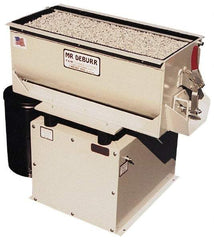 Made in USA - 1 hp, Vibratory Tumbler - Flow Through Drain - Benchmark Tooling