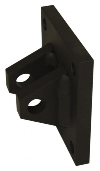 Schrader Bellows - Hydraulic Cylinder Clevis Bracket - 19,200 Lb Capacity, 6-1/2" OAL - Benchmark Tooling