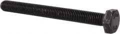 Value Collection - M10x1.50mm Metric Coarse, 100mm Length Under Head Hex Head Cap Screw - Fully Threaded, Grade 8.8 Steel, Uncoated, 17mm Hex - Benchmark Tooling
