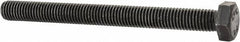 Value Collection - M12x1.75mm Metric Coarse, 130mm Length Under Head Hex Head Cap Screw - Fully Threaded, Grade 8.8 Steel, Uncoated, 19mm Hex - Benchmark Tooling