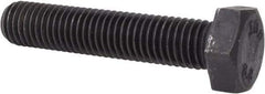 Value Collection - M12x1.75mm Metric Coarse, 60mm Length Under Head Hex Head Cap Screw - Fully Threaded, Grade 8.8 Steel, Uncoated, 19mm Hex - Benchmark Tooling