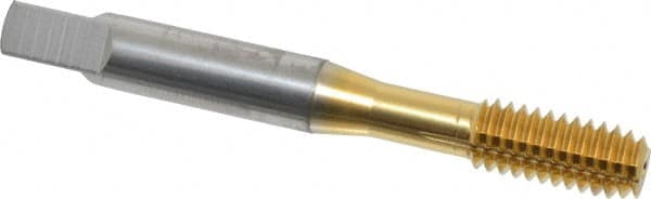 OSG - 5/16-18 UNC H4 Thread Limit Modified Bottoming Thread Forming Tap - Cobalt, TiN Finish, 2-23/32" OAL, 1-1/8" Thread Length, Right Hand Thread, Series HY-PRO NRT - Benchmark Tooling