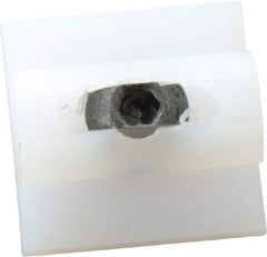 80/20 Inc. - Open Shelving Bifold Door Hanger - UHMW Polyethelene, Use with Series 10 - Benchmark Tooling