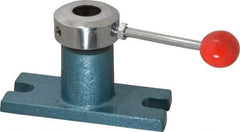 Value Collection - Series 5C, 1-1/8" Collet Capacity, Vertical Standard Collet Holding Fixture - Manually Activated, 2.58" Base Diam Width - Benchmark Tooling