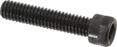 Made in USA - 5/16-18 UNC Hex Socket Drive, Socket Cap Screw - Alloy Steel, Black Oxide Finish, Fully Threaded, 1-1/2" Length Under Head - Benchmark Tooling