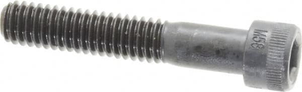 Made in USA - 5/16-18 UNC Hex Socket Drive, Socket Cap Screw - Alloy Steel, Black Oxide Finish, Partially Threaded, 1-3/4" Length Under Head - Benchmark Tooling