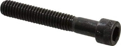 Made in USA - 5/16-18 UNC Hex Socket Drive, Socket Cap Screw - Alloy Steel, Black Oxide Finish, Partially Threaded, 2" Length Under Head - Benchmark Tooling