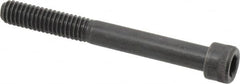 Made in USA - 5/16-18 UNC Hex Socket Drive, Socket Cap Screw - Alloy Steel, Black Oxide Finish, Partially Threaded, 2-3/4" Length Under Head - Benchmark Tooling