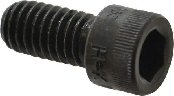 Made in USA - 3/8-16 UNC Hex Socket Drive, Socket Cap Screw - Alloy Steel, Black Oxide Finish, Fully Threaded, 3/4" Length Under Head - Benchmark Tooling