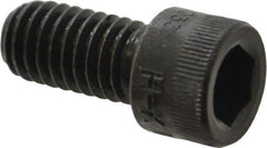 Made in USA - 3/8-16 UNC Hex Socket Drive, Socket Cap Screw - Alloy Steel, Black Oxide Finish, Fully Threaded, 3/4" Length Under Head - Benchmark Tooling