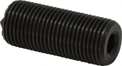 Fairlane - Serrated Tooth, 5/8-18, 1/4" Internal Hex, 1-1/2" Thread Length, Black Oxide Finish, Fully Threaded, Adjustable Positioning Gripper - Fine Tooth Grade - Benchmark Tooling