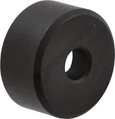 Fairlane - 1/2" OAL, 1" OD, Steel, Counterbored Rest Button - Black Oxide Coating - Benchmark Tooling