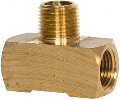 Eaton - 1/2 Male 1/2 Female MNPTF x FNPTF Industrial Pipe Male Branch Tee - Exact Industrial Supply